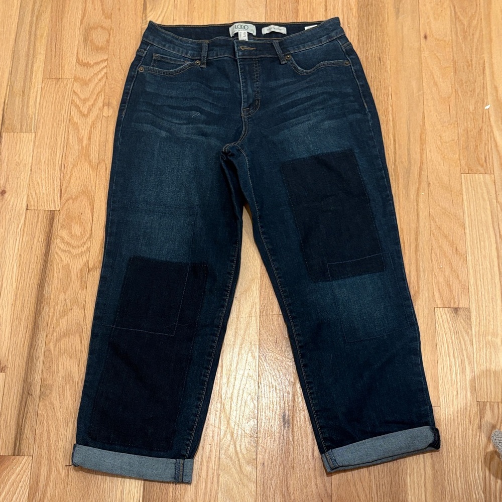 Dark Wash Boyfriend Jeans